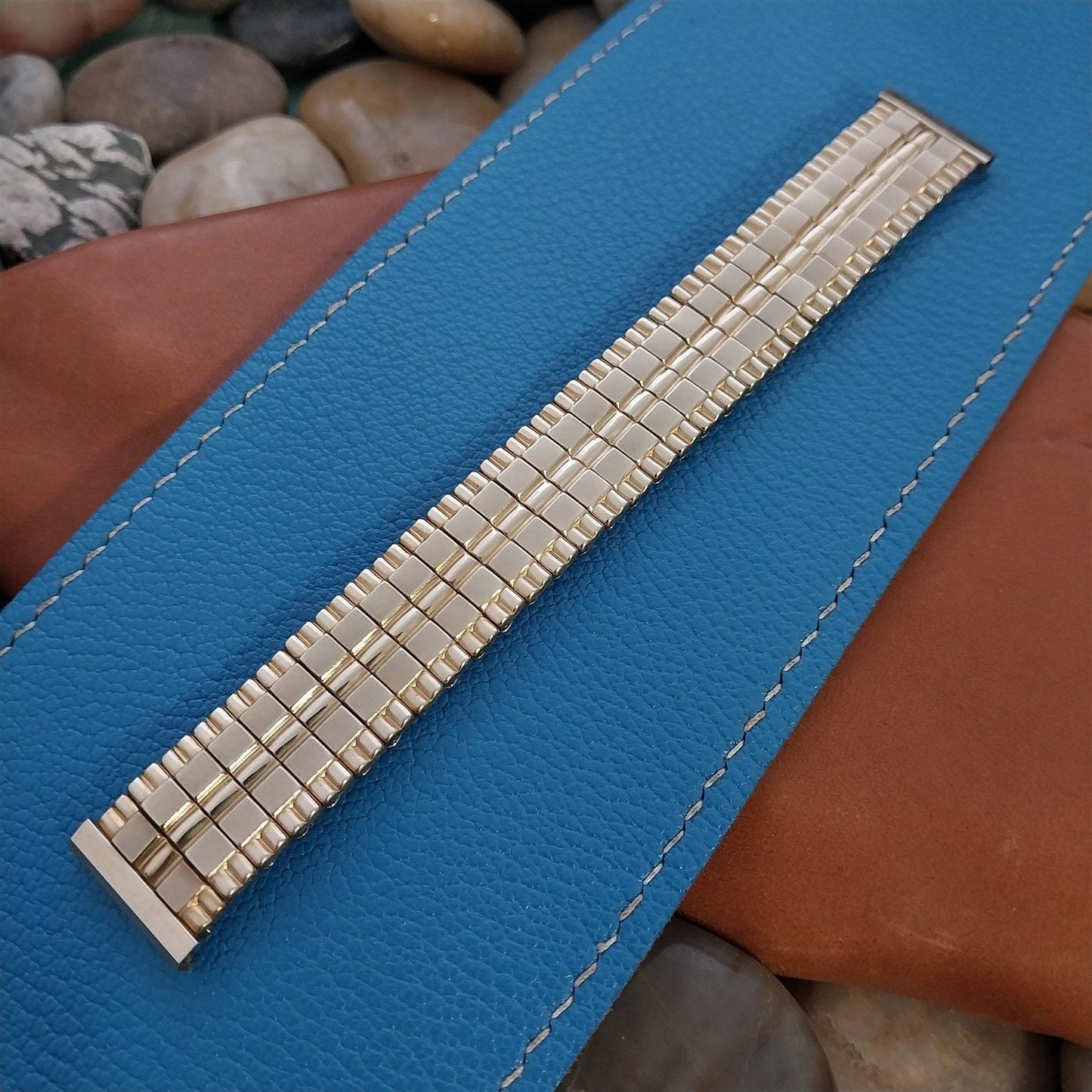 1960s Gold Filled 11/16" Baldwin Classic Stretch Expansion Vintage Watch Band