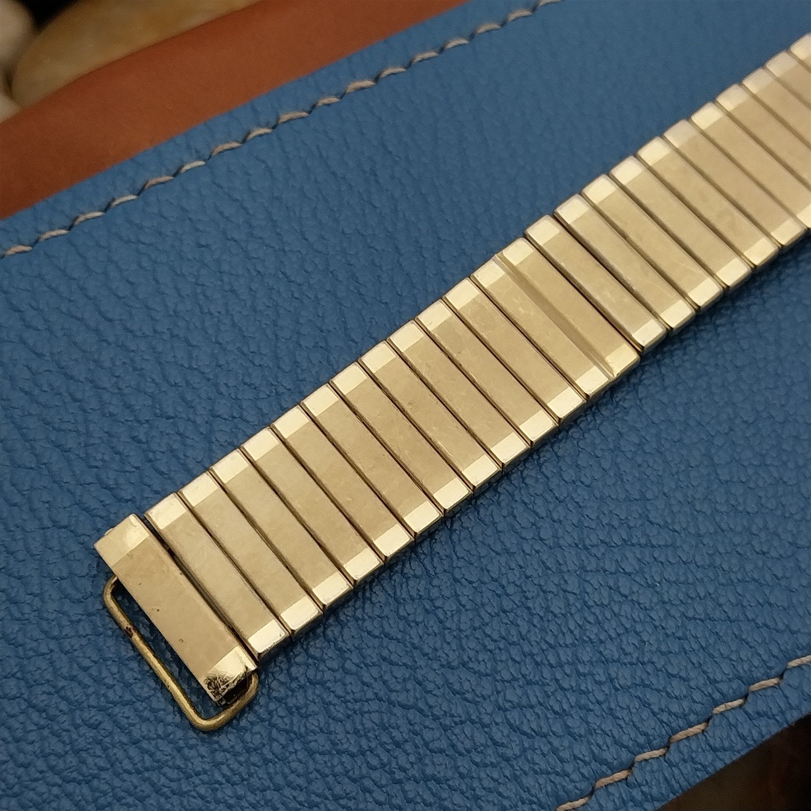 17.2mm Gold-Filled Straight-End JB Champion Expansion nos Vintage Watch Band