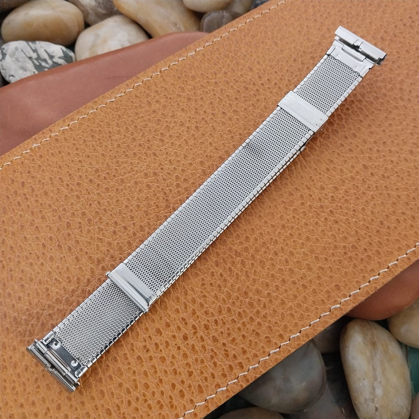 19mm 18mm 16mm Forstner Komfit Classic Stainless Steel 1950s Vintage Watch Band