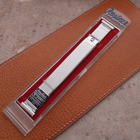 19mm 18mm 16mm Forstner Komfit Classic Stainless Steel 1950s Vintage Watch Band