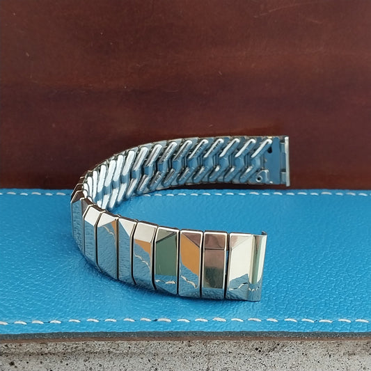 Vintage 5/8" Gold-Fill Classic Stretch Flex-Let NOS Unused 1950s Watch Band