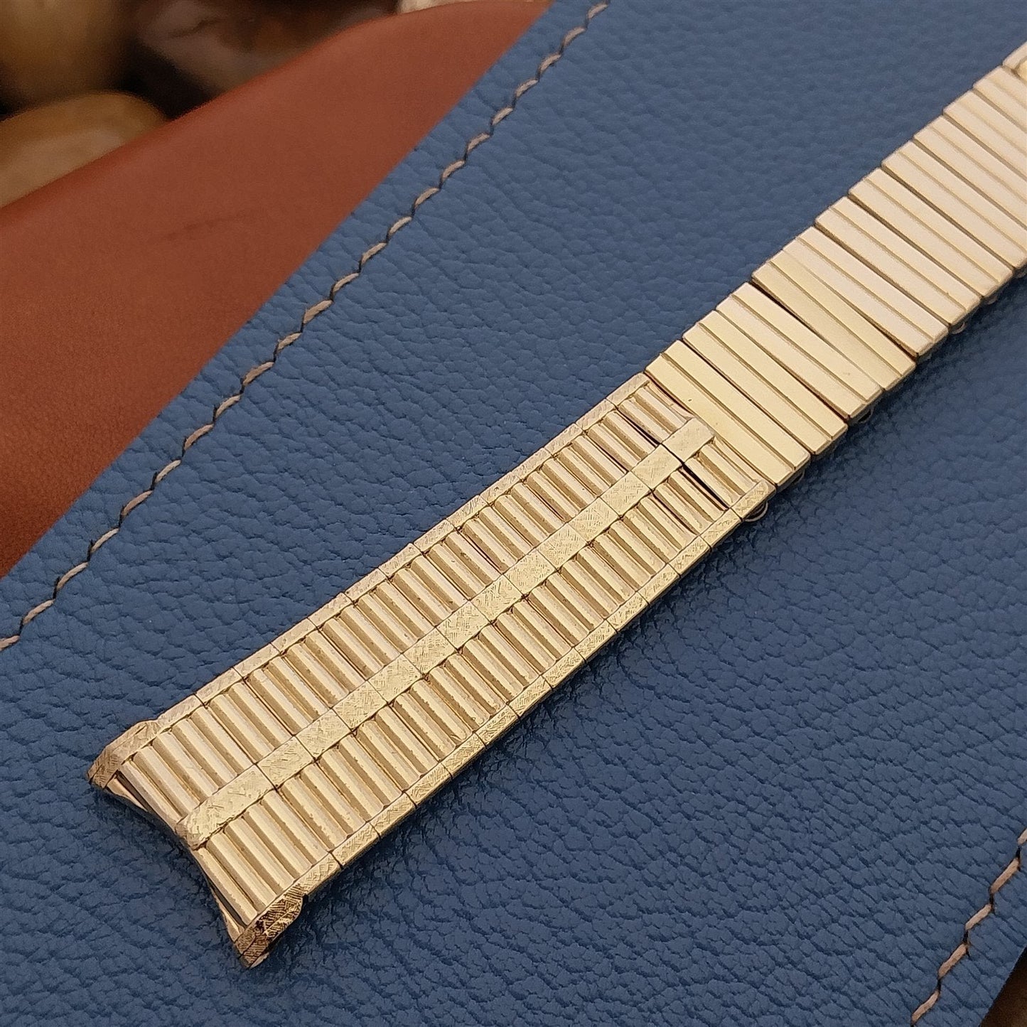 18mm 19mm 10k Gold-Filled Expansion nos Unused 1960s Vintage Watch Band