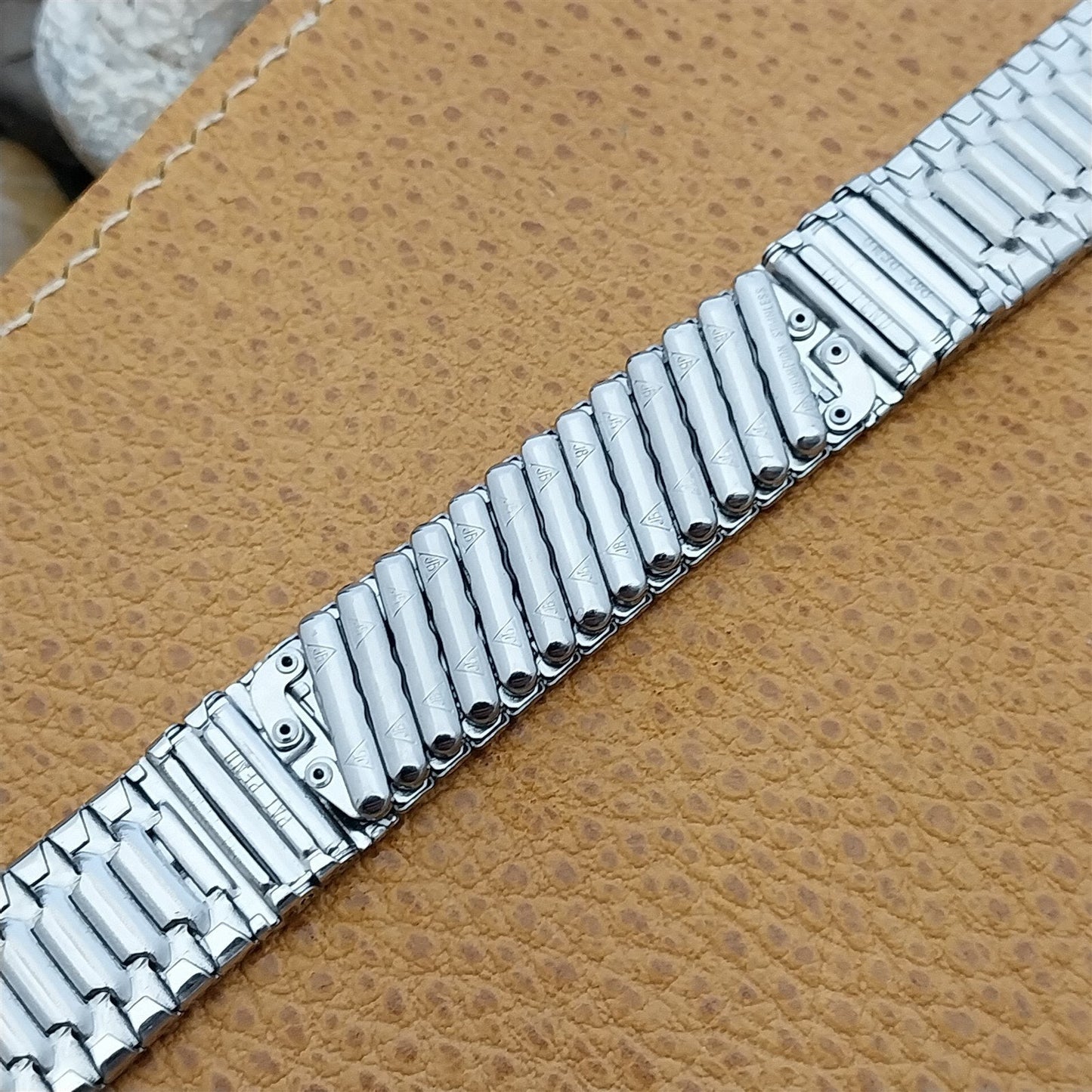 11/16" Stainless Steel JB Champion USA Unused nos 1960s Vintage Watch Band