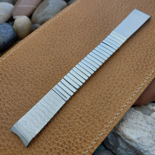 17.2mm 11/16 Stainless Steel Expansion JB Champion nos 1960s Vintage Watch Band