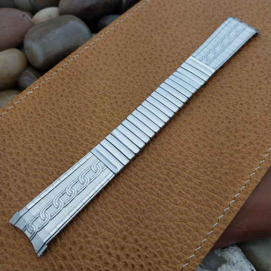 19mm 18mm 17mm JB Champion Stainless Steel Expansion 1960s Vintage Watch Band
