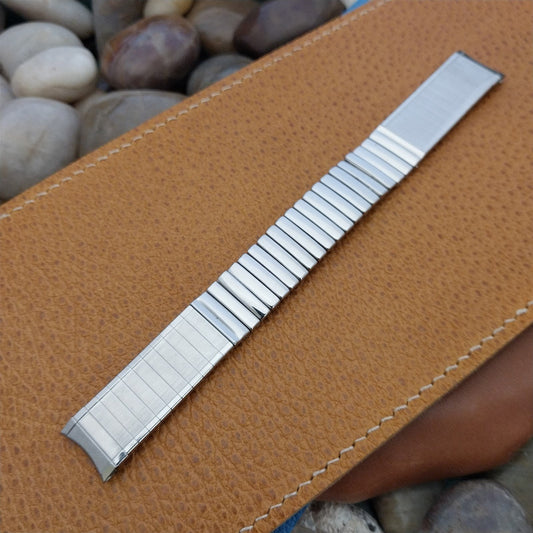 5/8" 16mm JB Champion USA Stainless Steel nos 1960s Vintage Watch Band